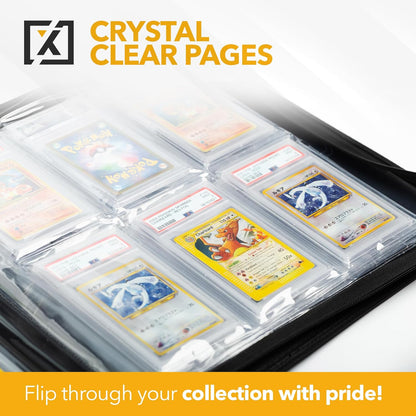 Graded Card Binder - Holds 60 Graded Slabs, Suitable for PSA and CGC S X PRO Graded Card Binder - Holds 60 Graded Slabs, Suitable for PSA and CGC S X PRO