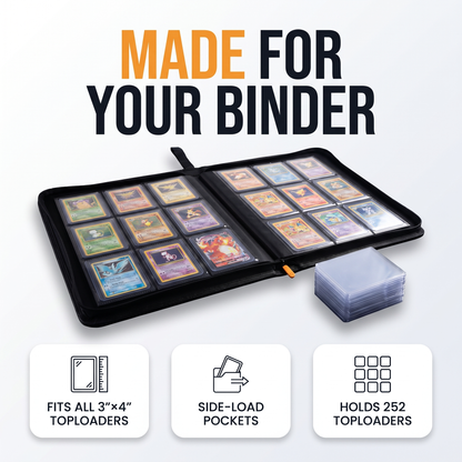 X PRO Toploader and Soft Sleeve Combo, 100 Ct. Toploader, 100 Ct. Soft Sleeve 3"x4"