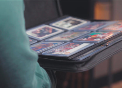 Green Toploader Binder | Holds 252 Toploaders | 20 Toploaders INCLUDED